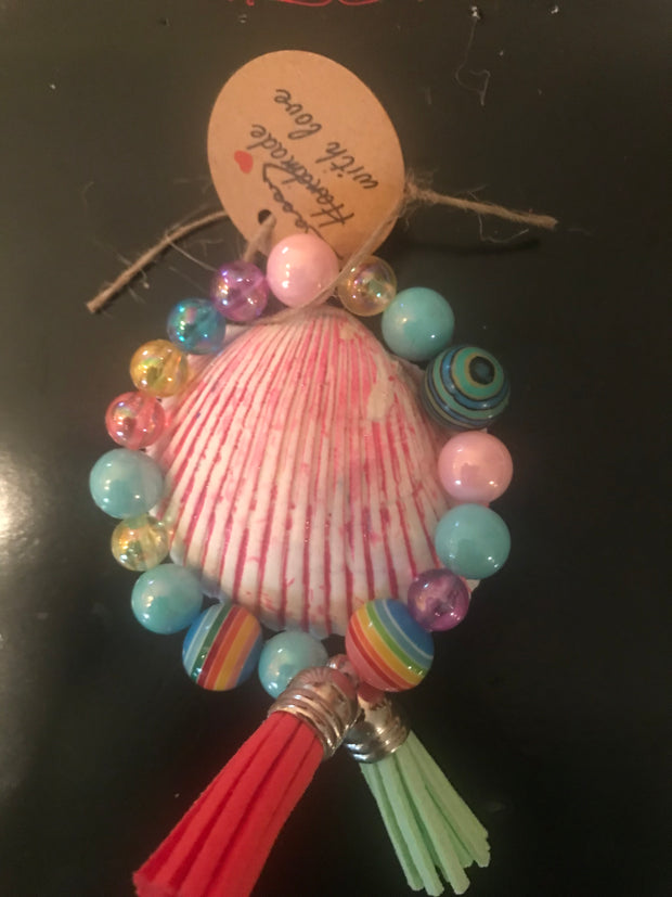 Sassy Rainbow Bracelet with Tassel